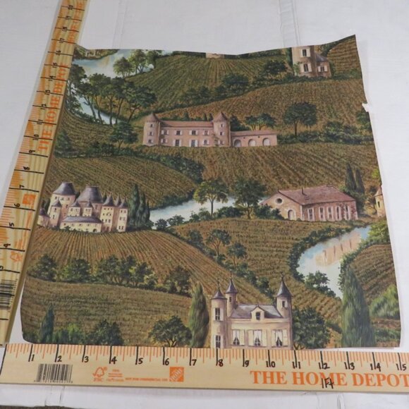 Wallpaper Samples & Vineyard Calendar (Warm Colors) Garden, Vineyards, Farmhouse - Picture 11 of 15